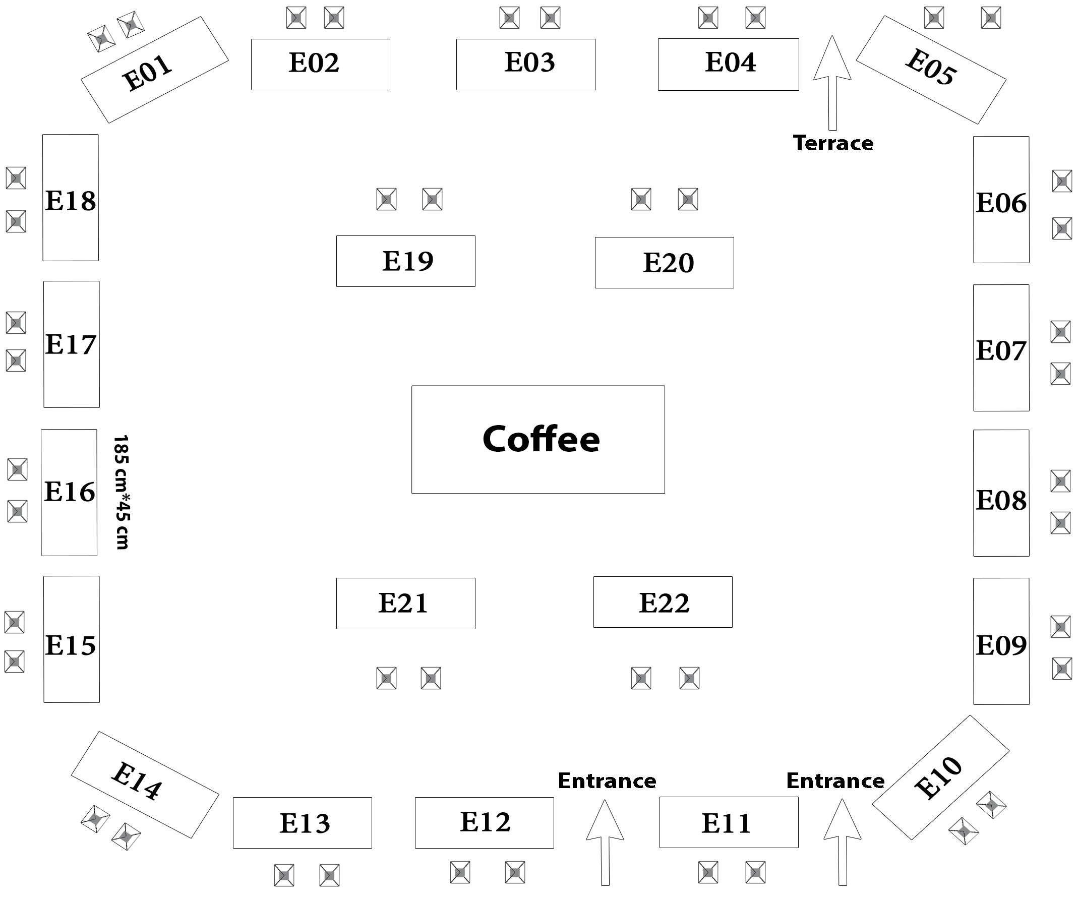 Exibition layout